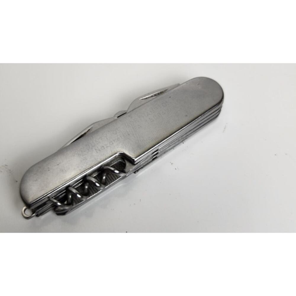 VTG Stainless Steel 7in1 Folding Camping Utility Tool Etched Nazareth PA 18064